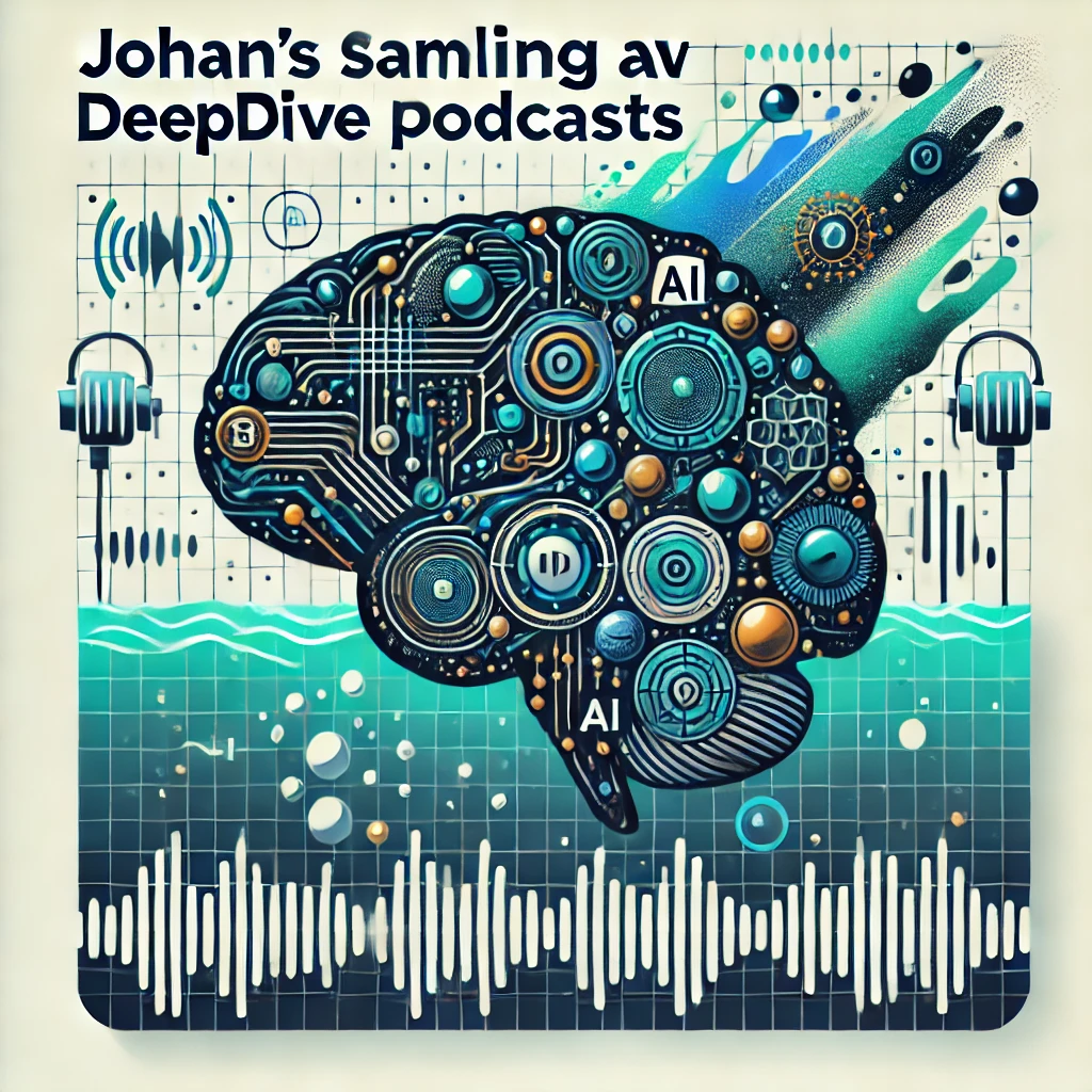 Johans samling av DeepDive podcasts logo
